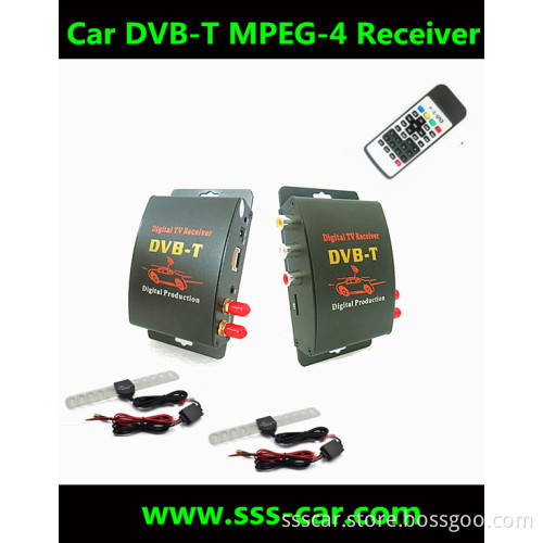 New Car DVB-T Digital TV Receiver with 250km/H Freeview Television